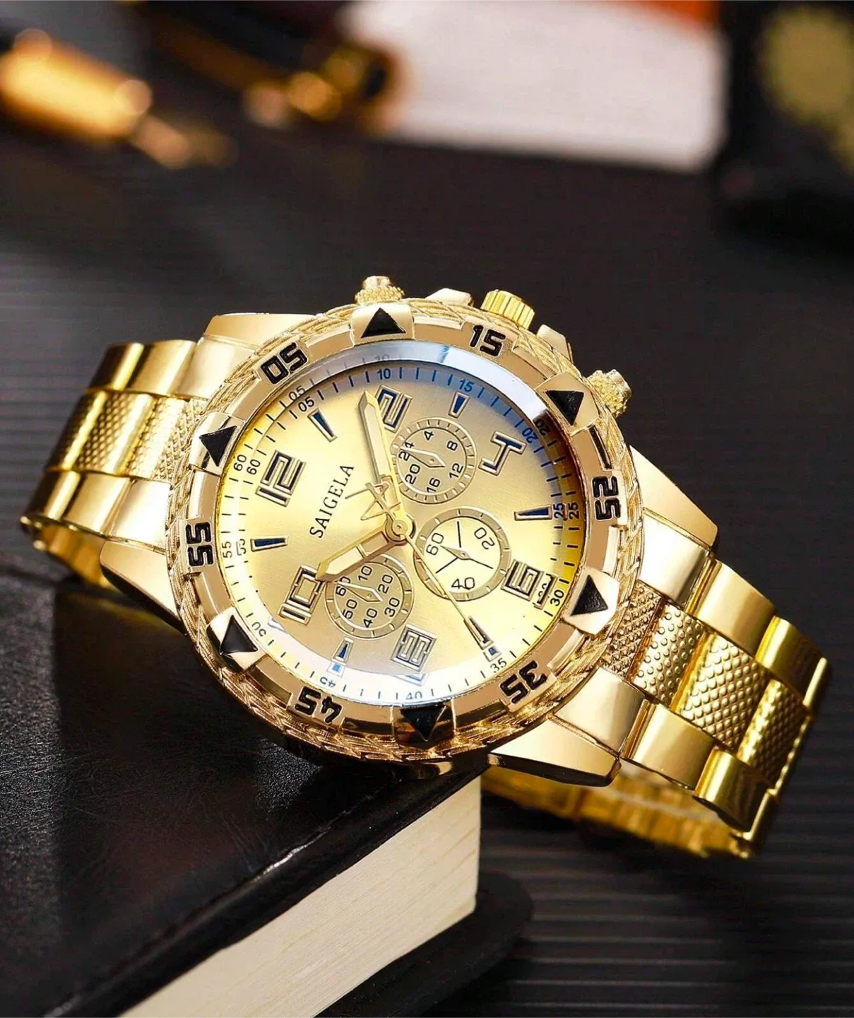 2pc watch for men (-15% off discount 😍🎁) image indicator(8)