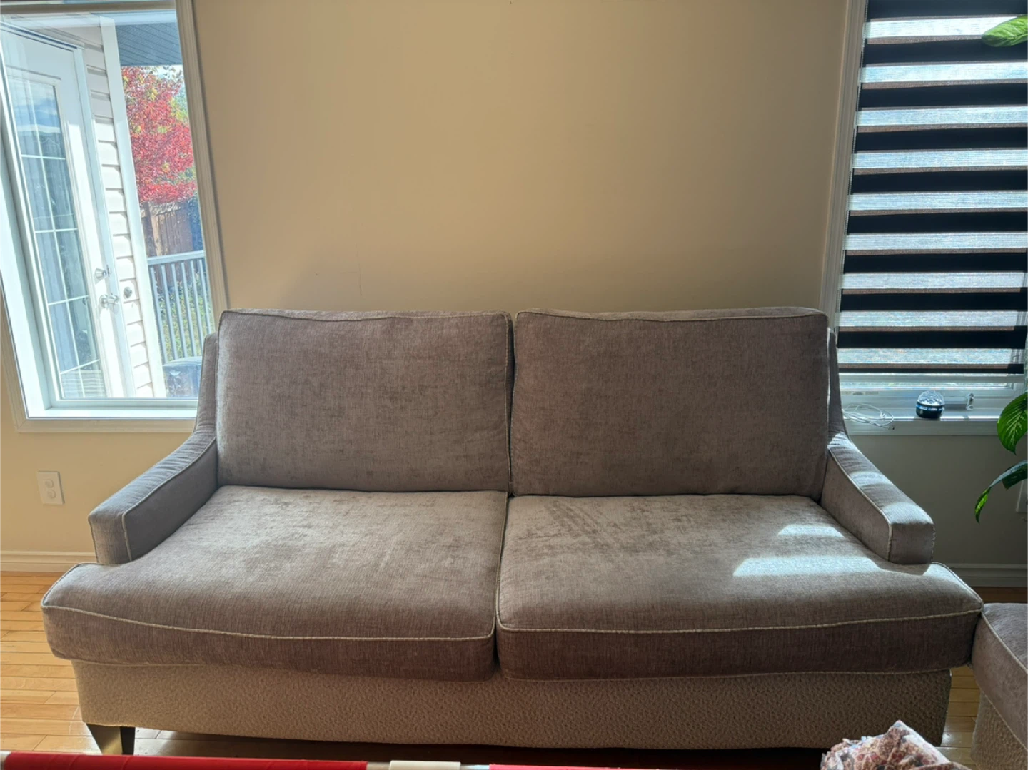 Comfortable Neutral Coloured Sofa