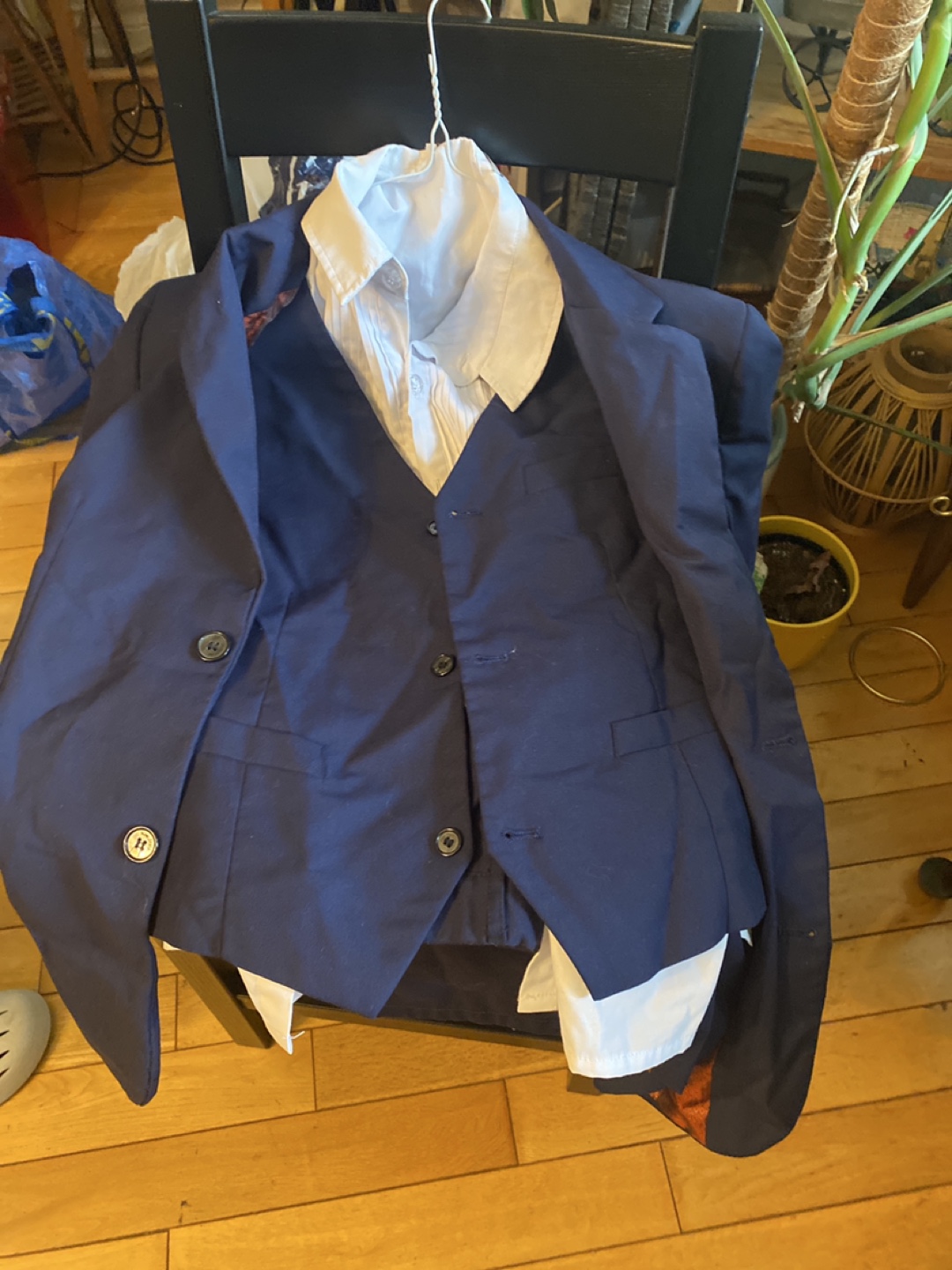 Navy Blue Suit Set ( boys 12 yo 13 )