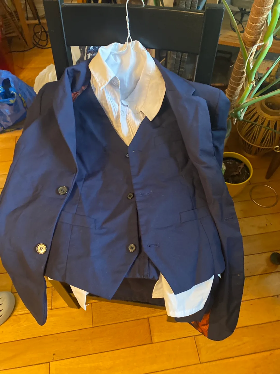 Navy Blue Suit Set ( boys 12 yo 13 )
