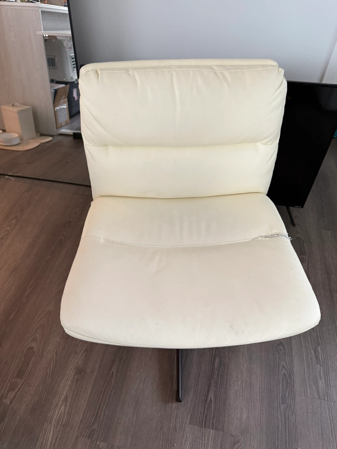 Beige Office Chair - Some Wear - photo 3