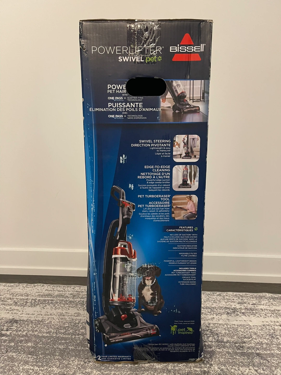Bissell Powerlifter Swivel Pet Vacuum - New - photo 4