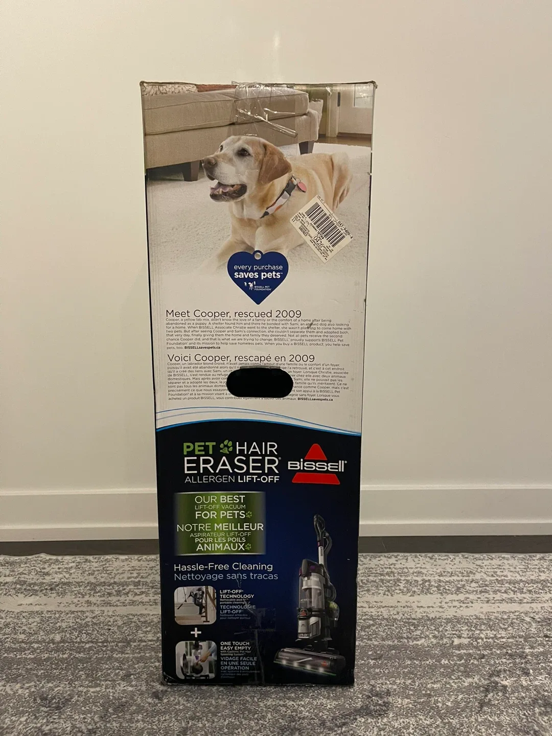 Bissell Pet Hair Eraser Allergen Lift-Off Vacuum image indicator(2)