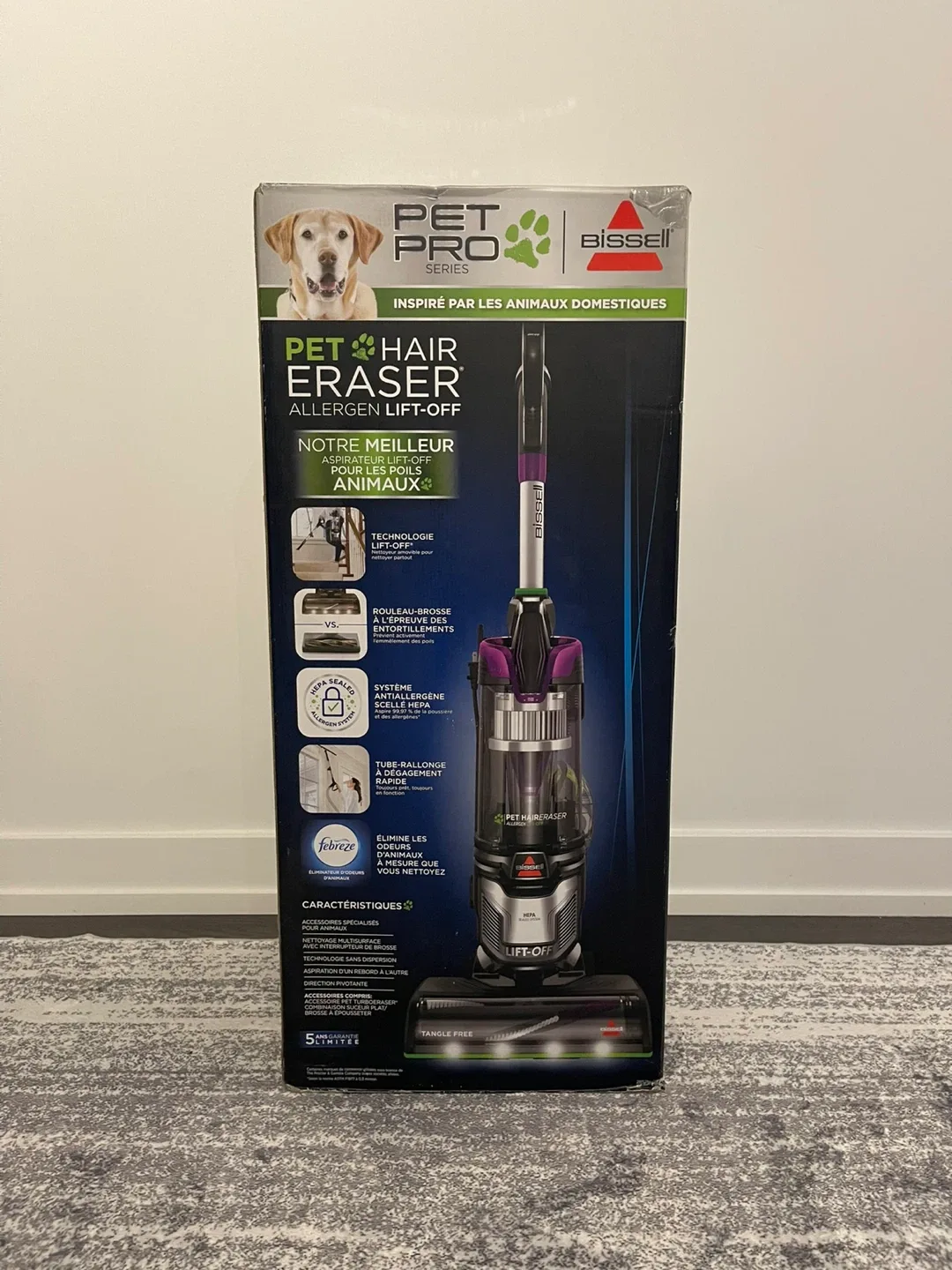 Bissell Pet Hair Eraser Allergen Lift-Off Vacuum image indicator(3)
