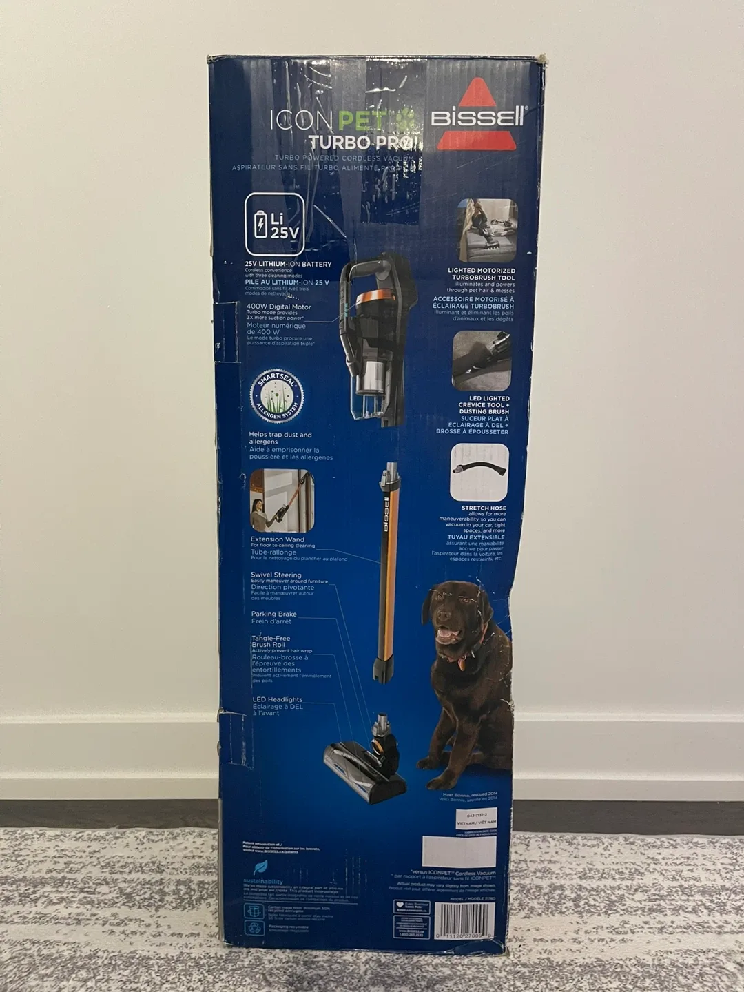 Bissell ICONPET Turbo Pro Cordless Vacuum - New image indicator(3)