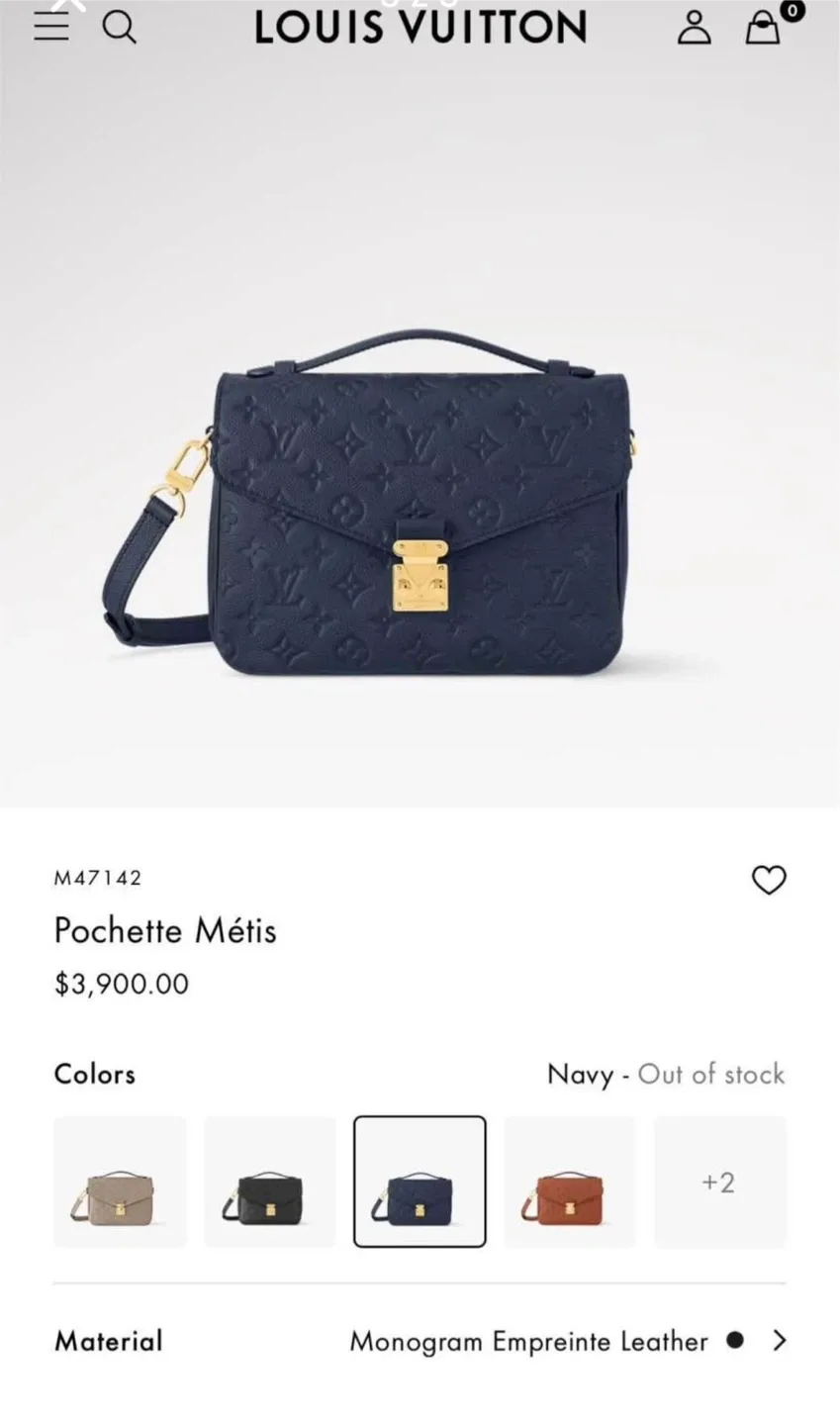 Louis Vuitton Pochette Métis image indicator(10)
