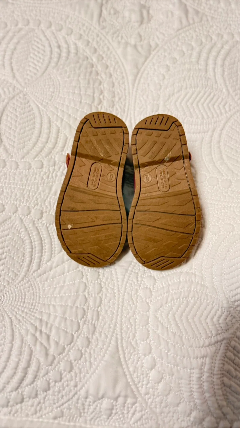 Toddler Girl's Pink Glitter Mary Jane Shoes - Size 6 image indicator(3)