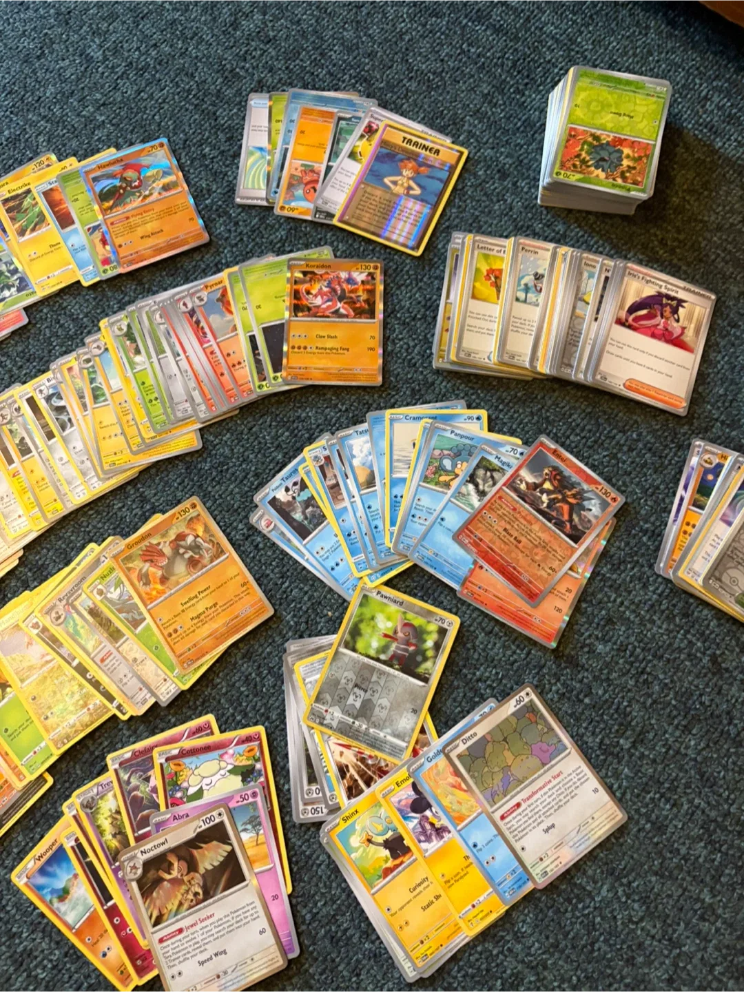 Mixed Lot of Pokemon Trading Cards image indicator(8)