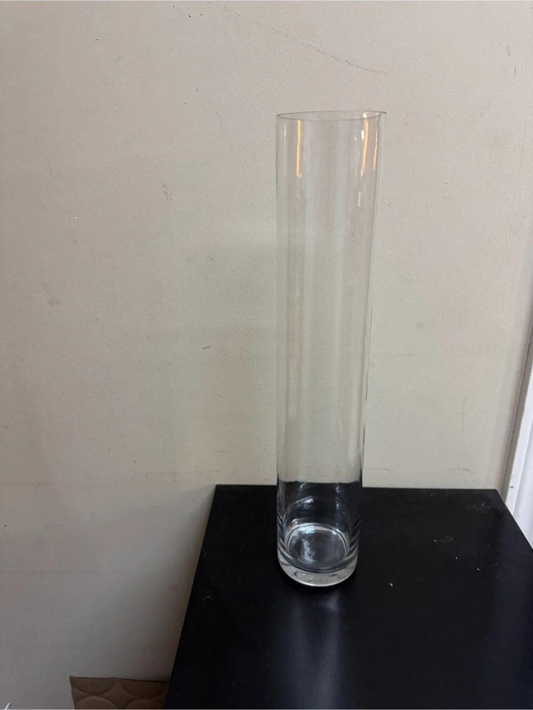 Clear Glass Cylinder Vase image indicator(2)