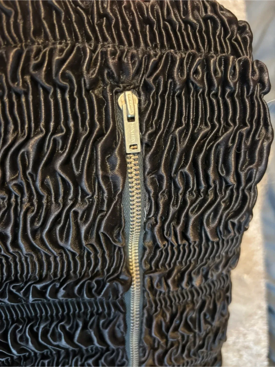 Vintage fur muff ( hand warmer) image indicator(3)