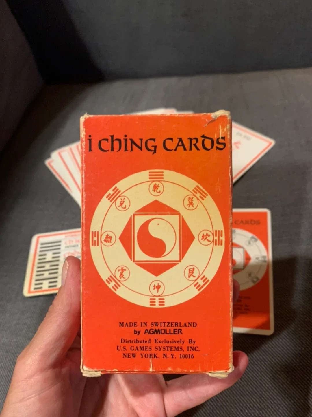 VINTAGE The Pocket I-Ching Cards & Book Set image indicator(5)