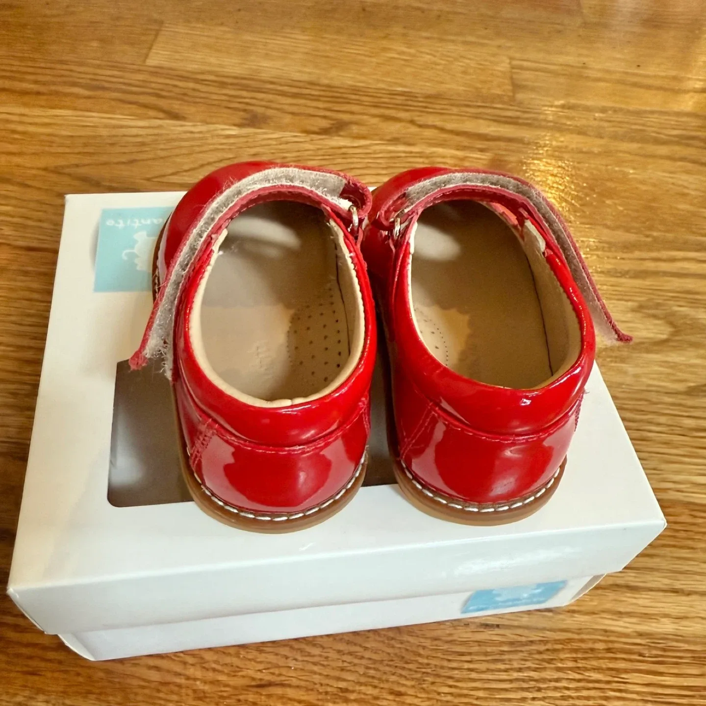 Elephantito Red Mary Jane Shoes size 5 image indicator(3)