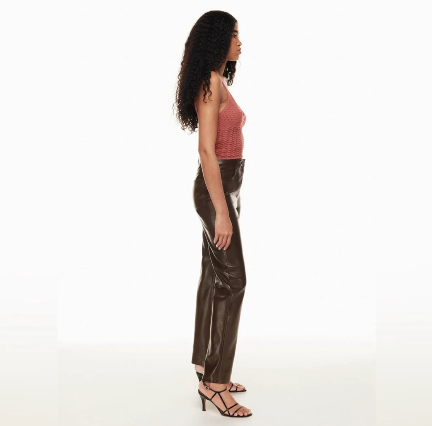 Aritzia Wilfred The Melina Pants in Rich Mocha Brown 🤎 - photo 5