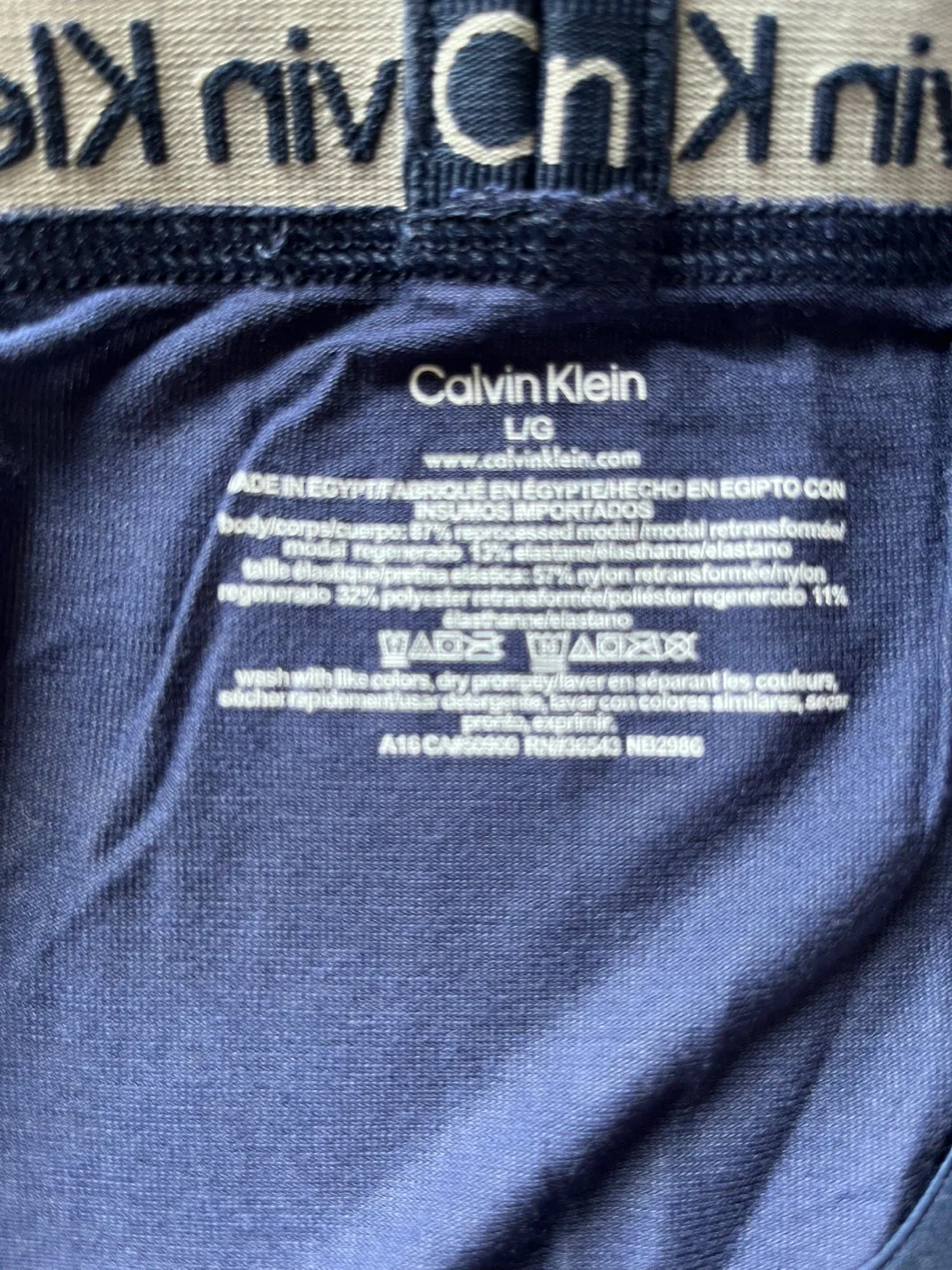 Calvin Klein Men's Boxer Briefs - Size L image indicator(3)