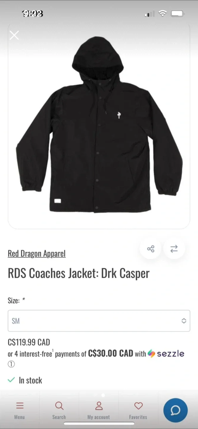RDS Coaches Jacket - Drk Casper image indicator(3)