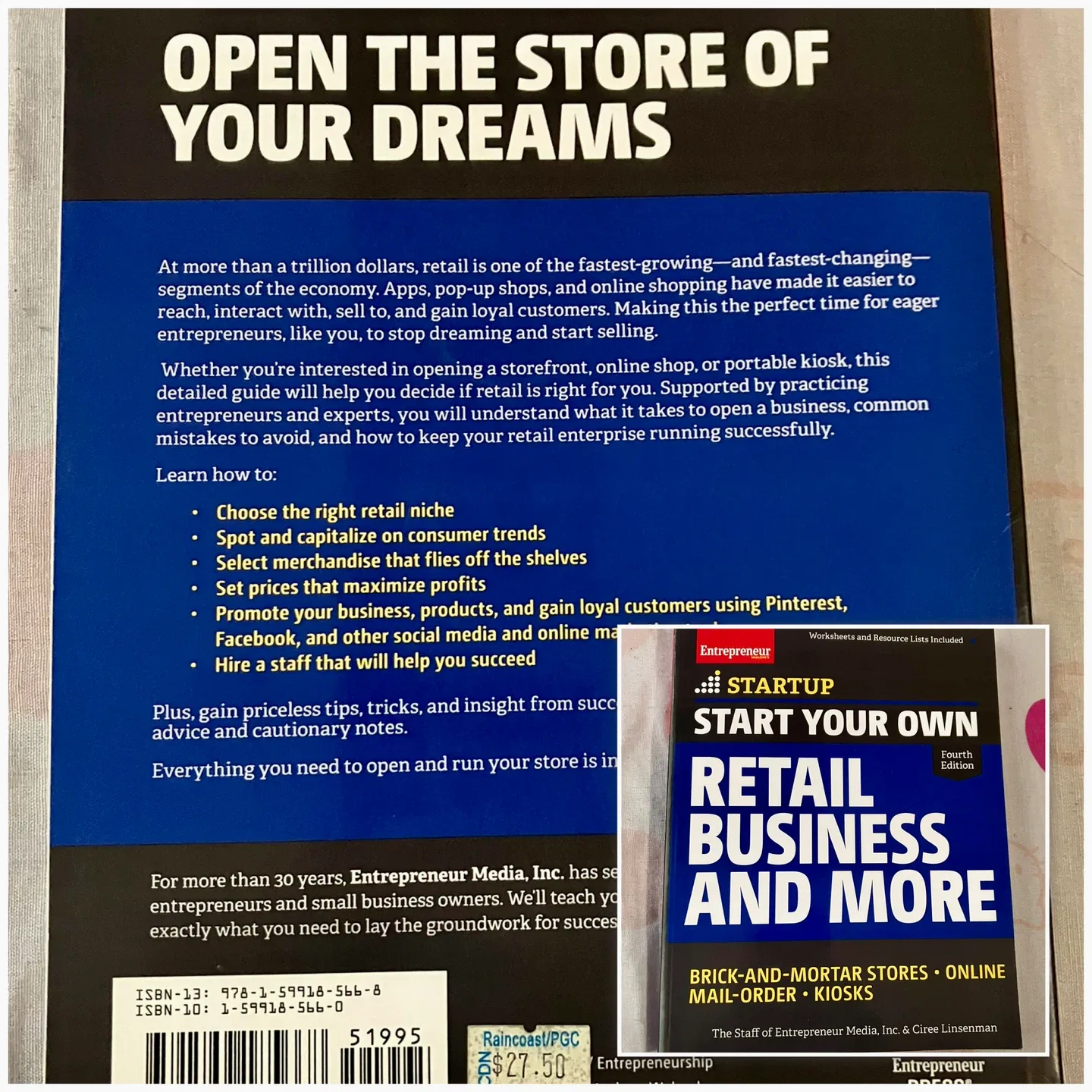 (Book) "Start Your Own Retail Business And More" thumbnail