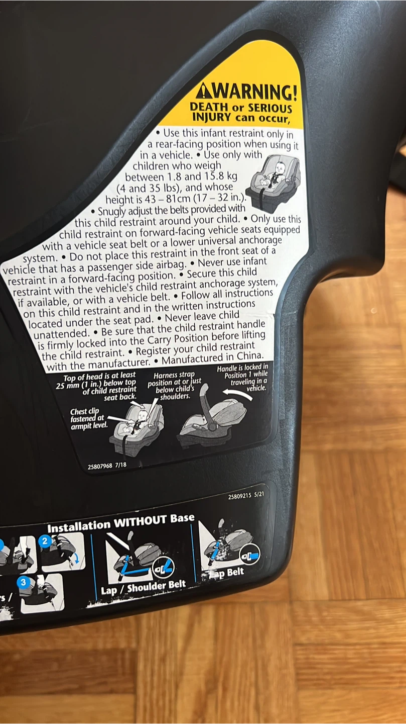 Car seat - photo 4