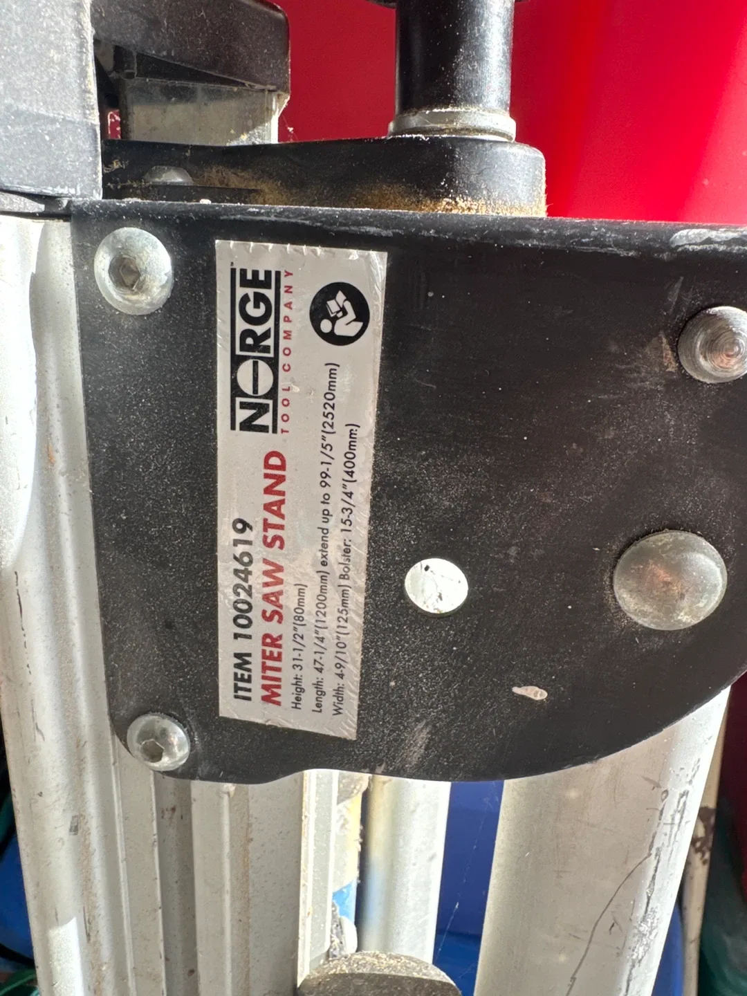 Norge Miter Saw Stand - Model 10024619 image indicator(2)