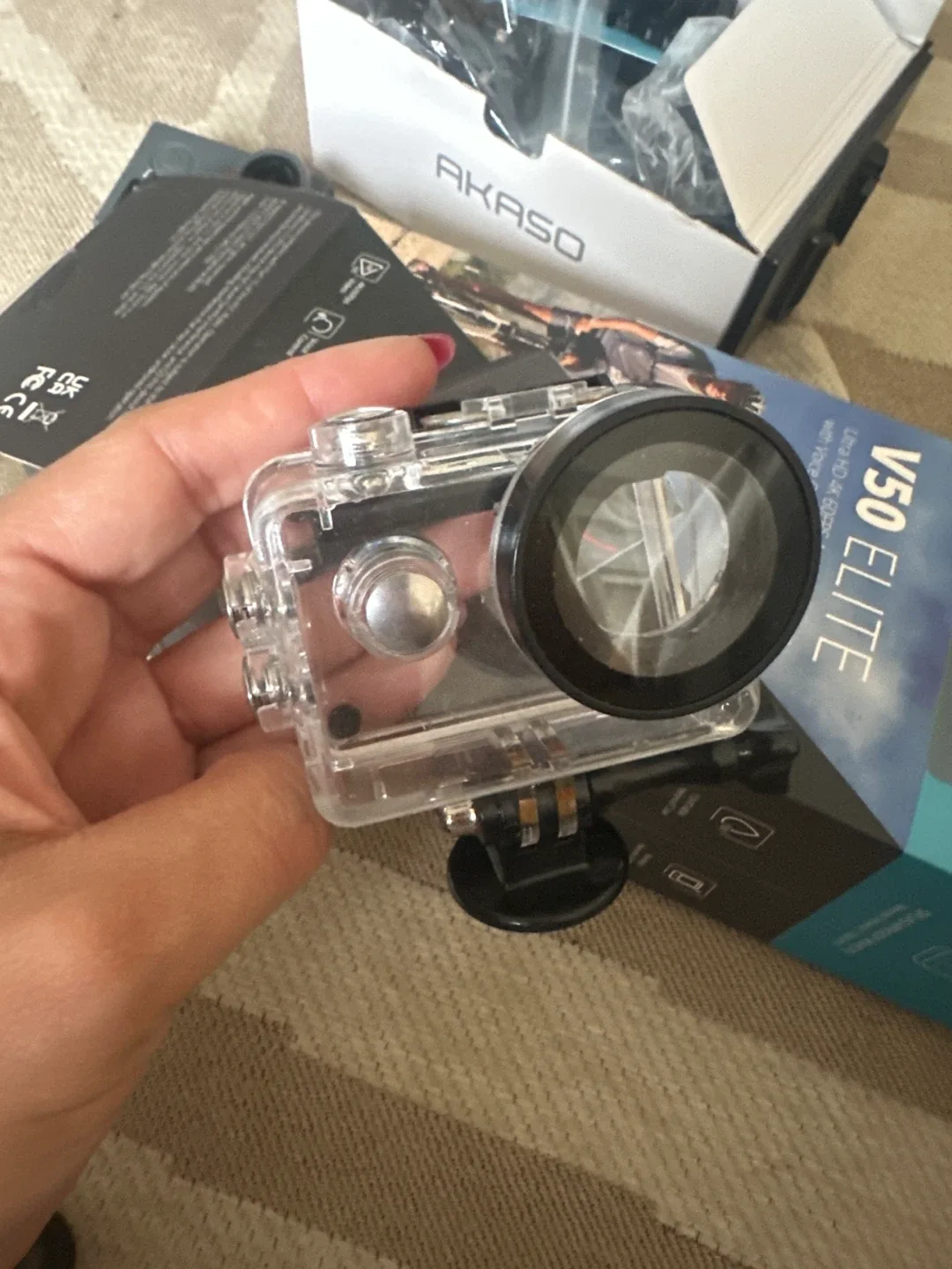 Akaso V50 Elite 4K Action Camera - Like New! image indicator(7)