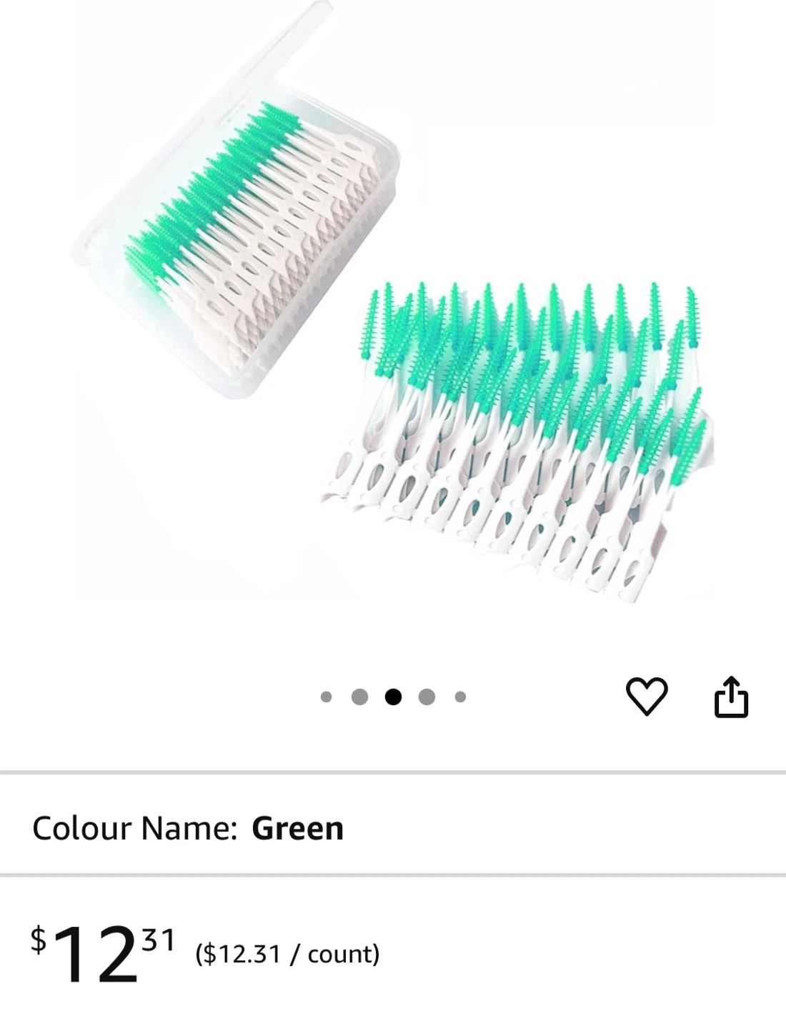 150 Pcs Interdental Brushes - Green - photo 4