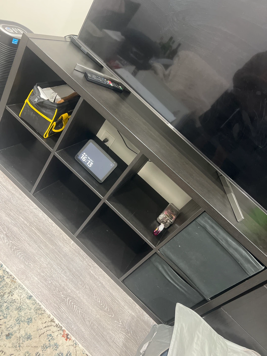 Black TV Stand