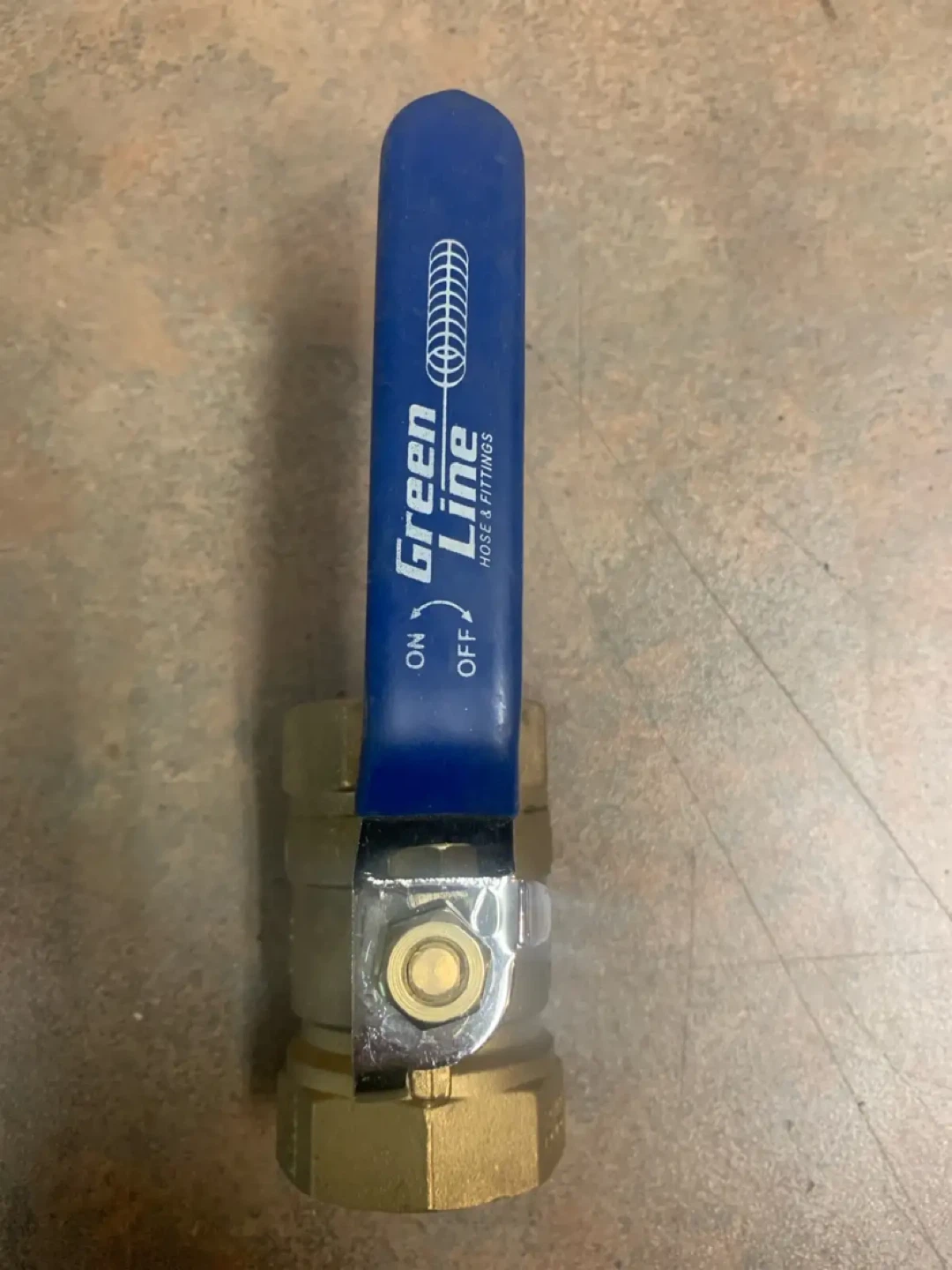 Green Line V202-125, 1-1-4” , 600 WOG Brass Ball Valve