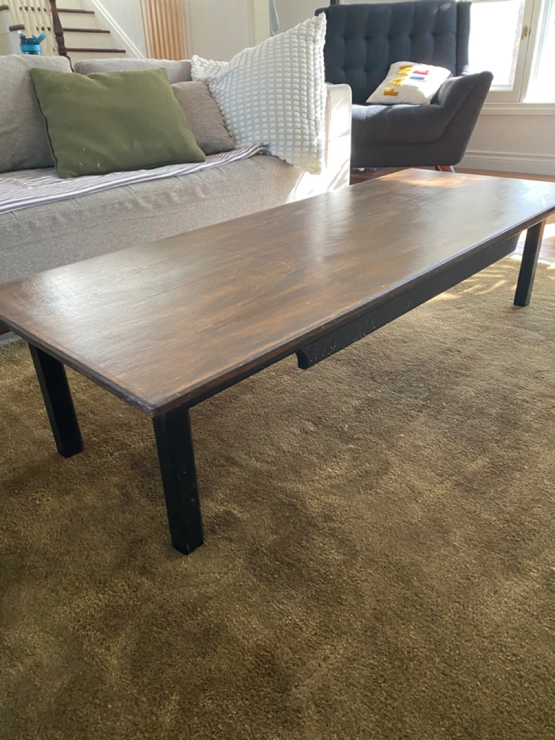 Wooden Coffee Table - Brown