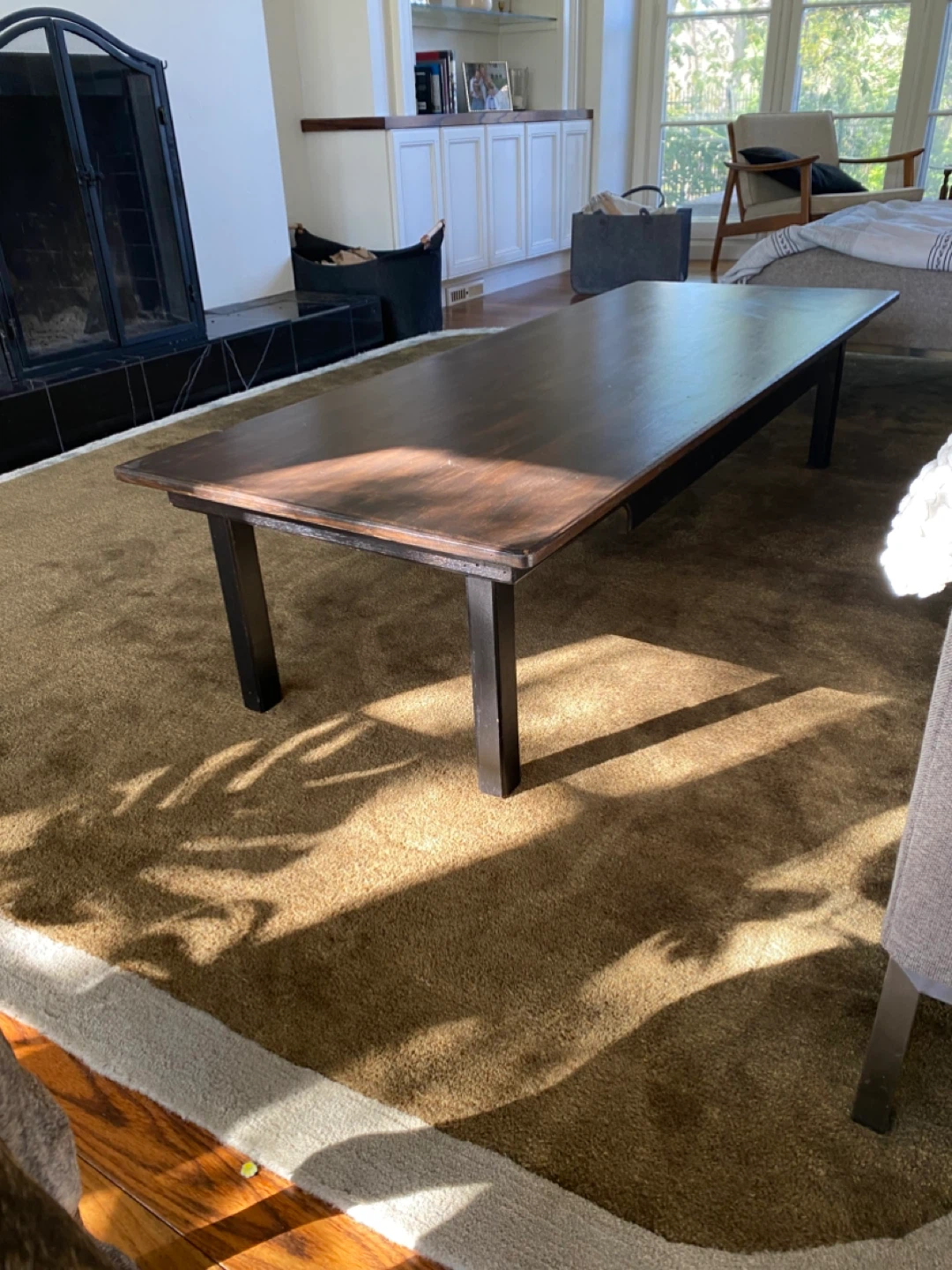 Wooden Coffee Table - Brown - photo 3