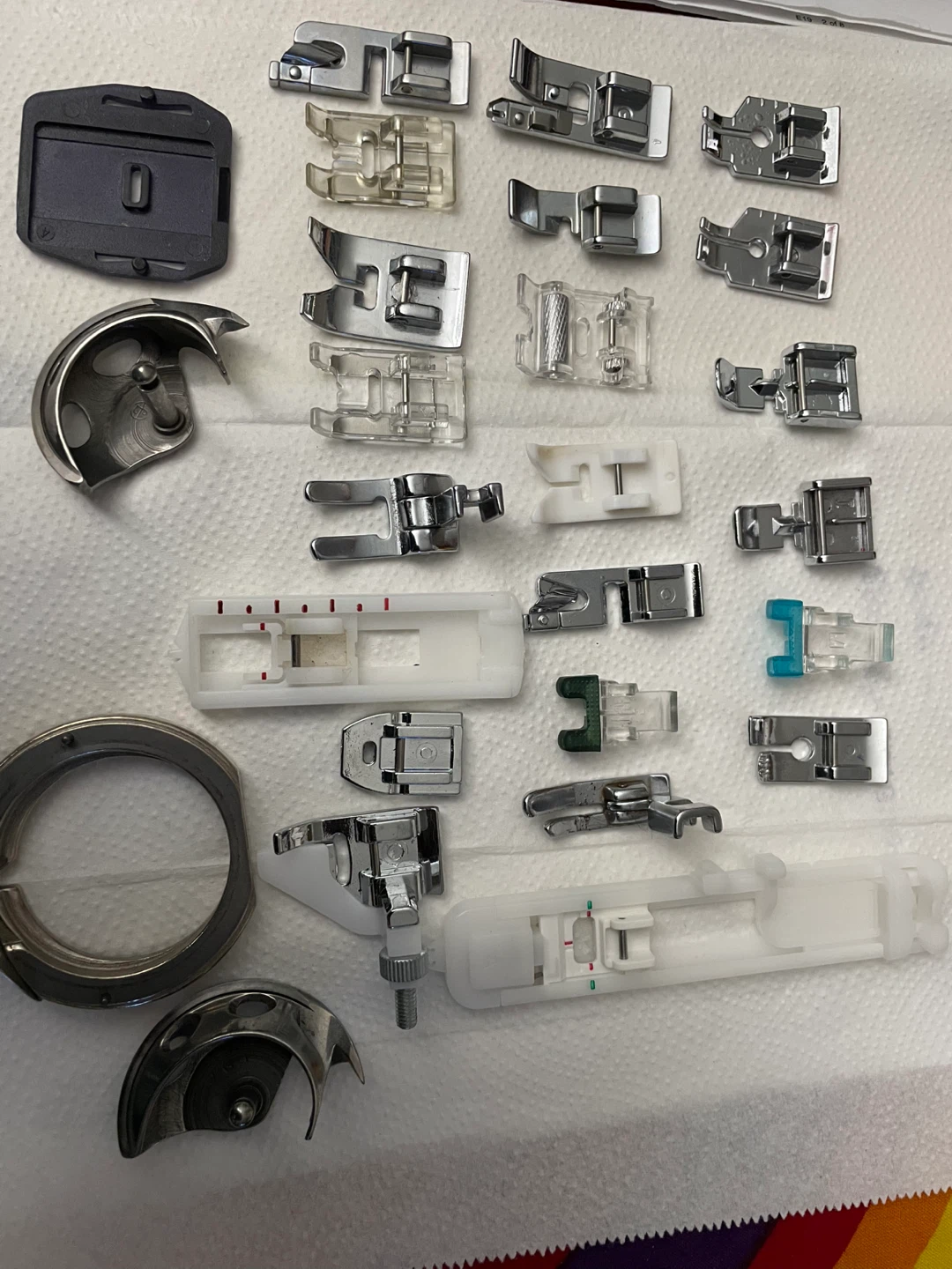 From $5 to 10 + Sewing Machine Presser Feet & Bobbin Case Set