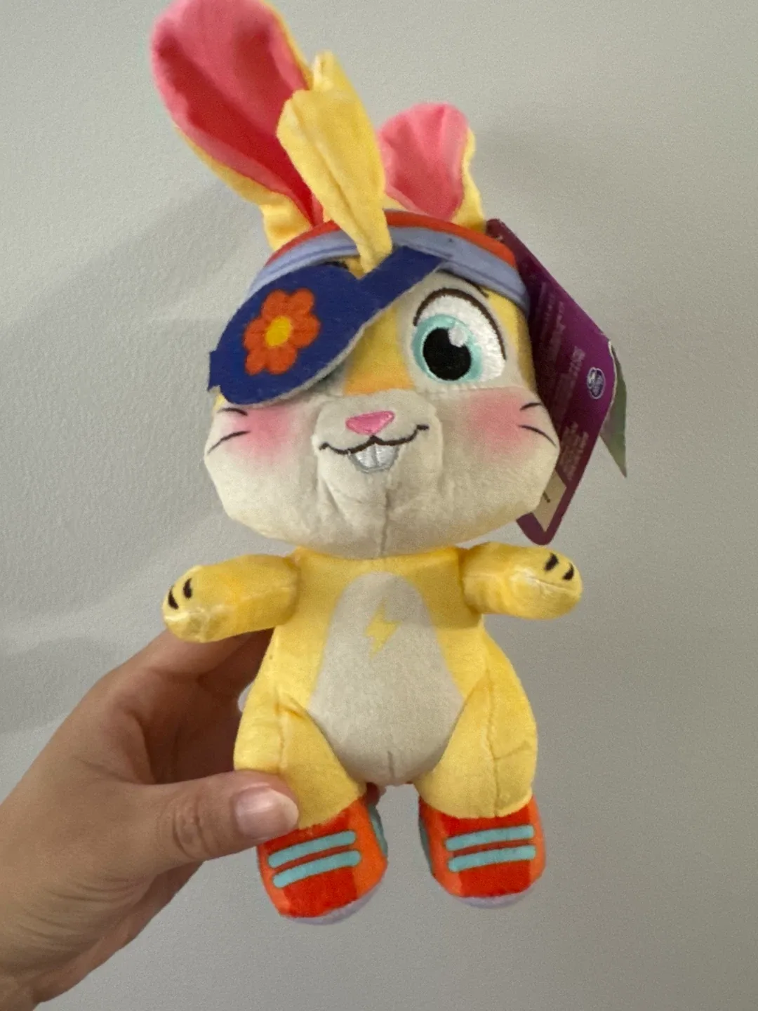 Brand New Vida The Vet 'Zigzag' Plush Toy 🧡 thumbnail