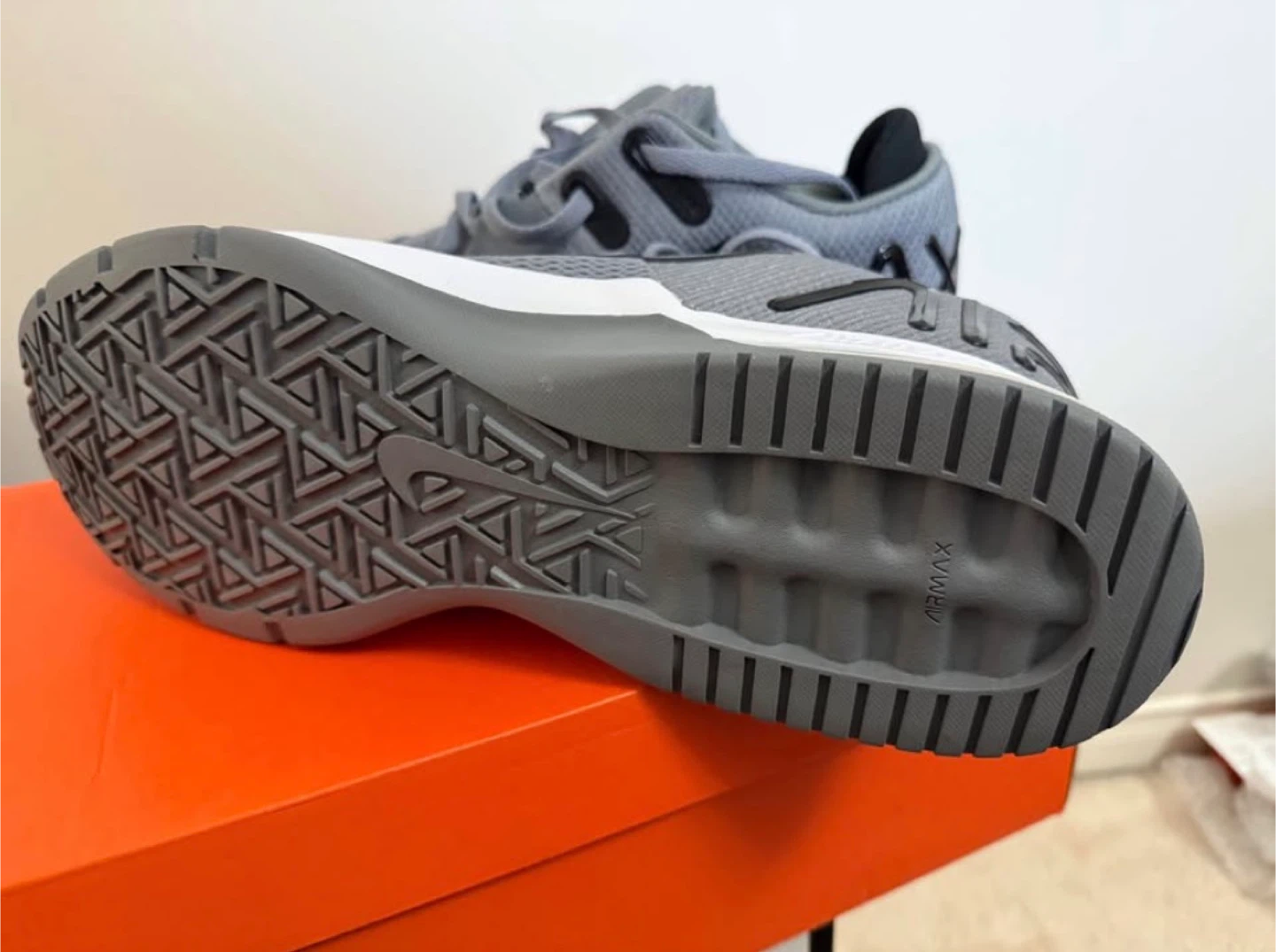 Nike Air Max Grey Training Shoes - photo 3