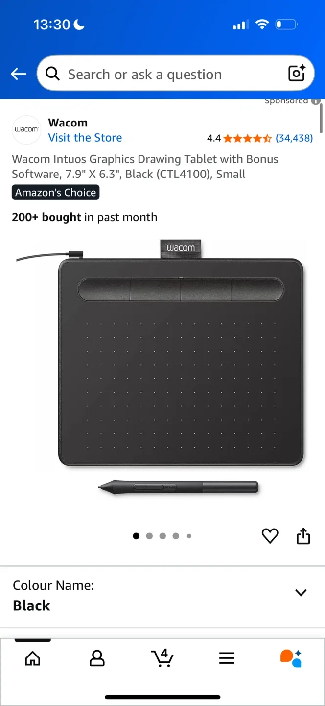 Wacom Intuos Creative Pen Tablet Small image indicator(6)