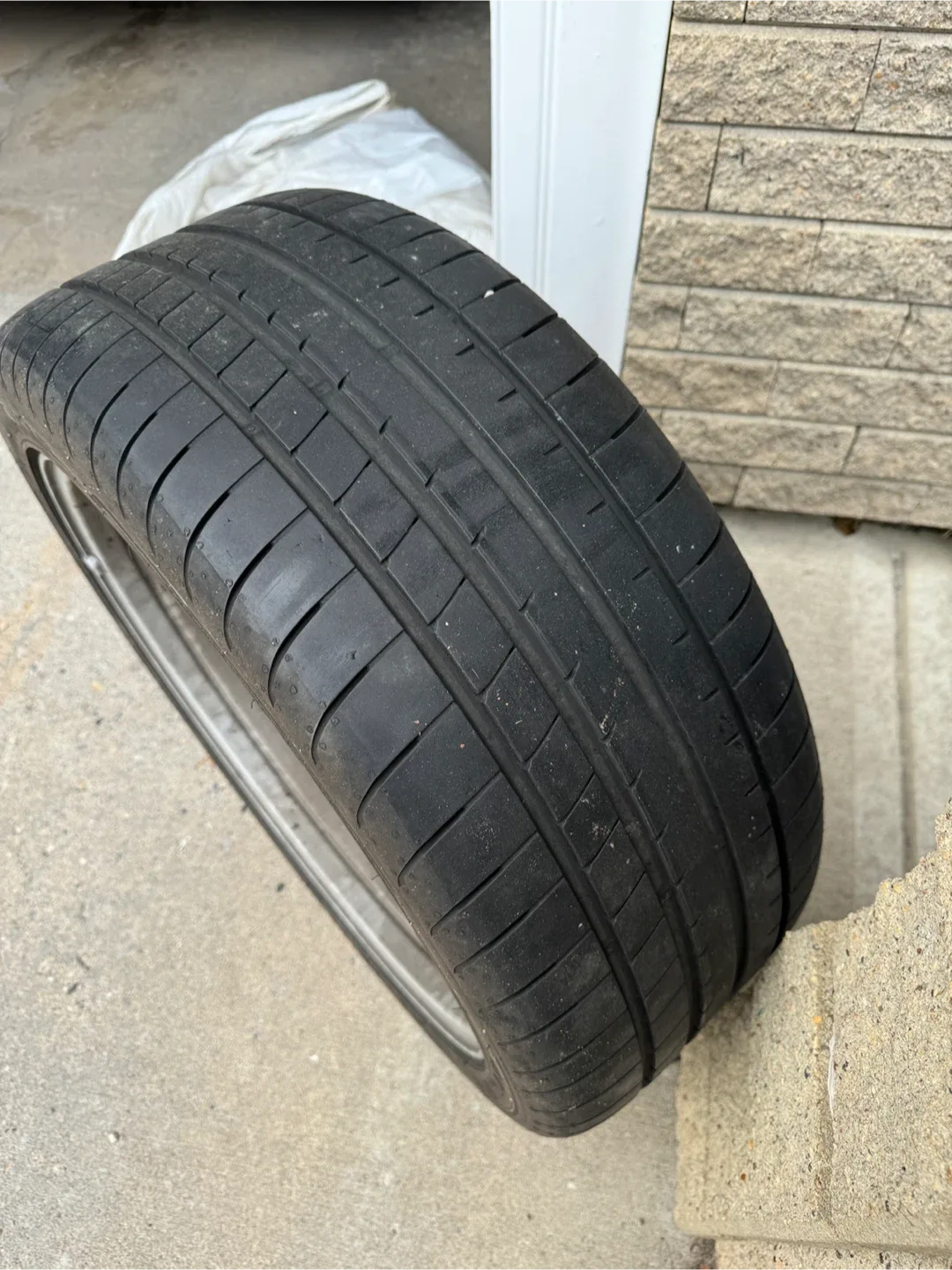 Acura 19" Wheel with Summer tire Goodyear Eagle F1 Tire image indicator(4)