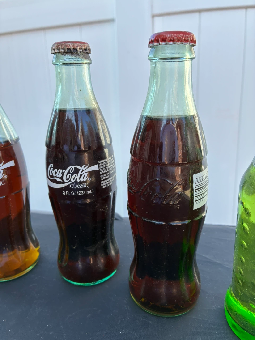 Collector Coca-Cola & Sprite 8 fl oz Glass Bottles vintage - photo 3