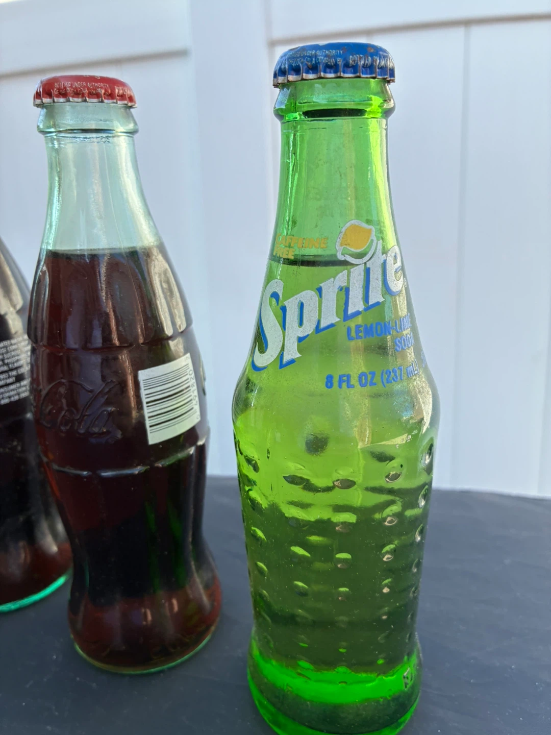 Collector Coca-Cola & Sprite 8 fl oz Glass Bottles vintage - photo 2