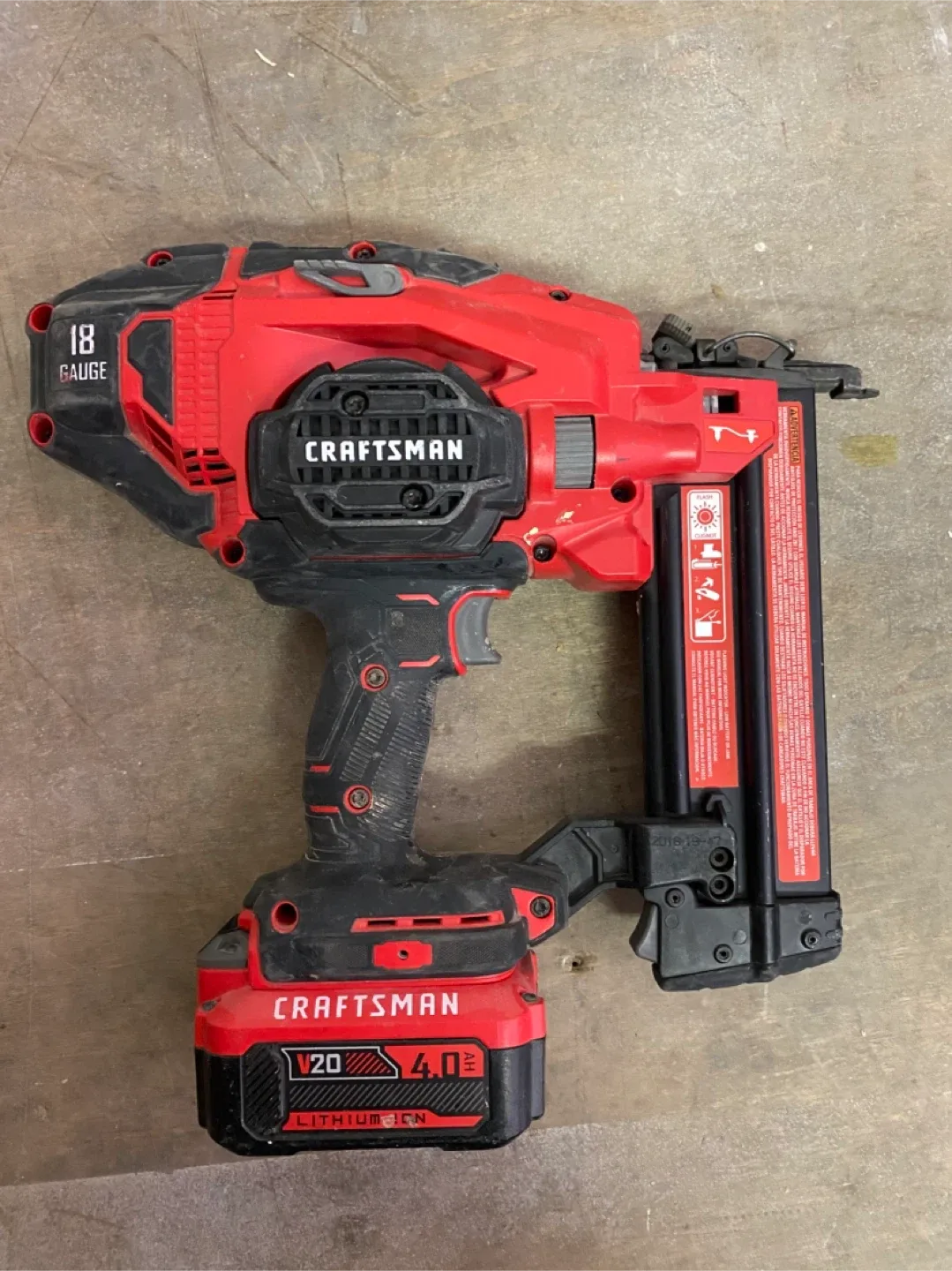 Craftsman 18 Gauge Brad Nailer thumbnail