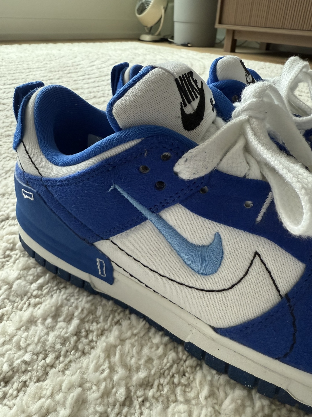 Nike Dunk Low Disrupt 2 White University Blue - photo 2