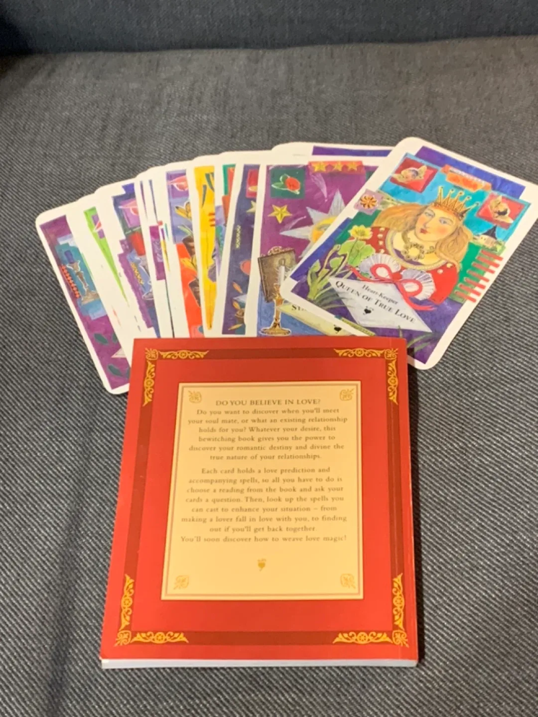 The Love Spell Book & Cards by Gillian Kemp image indicator(2)