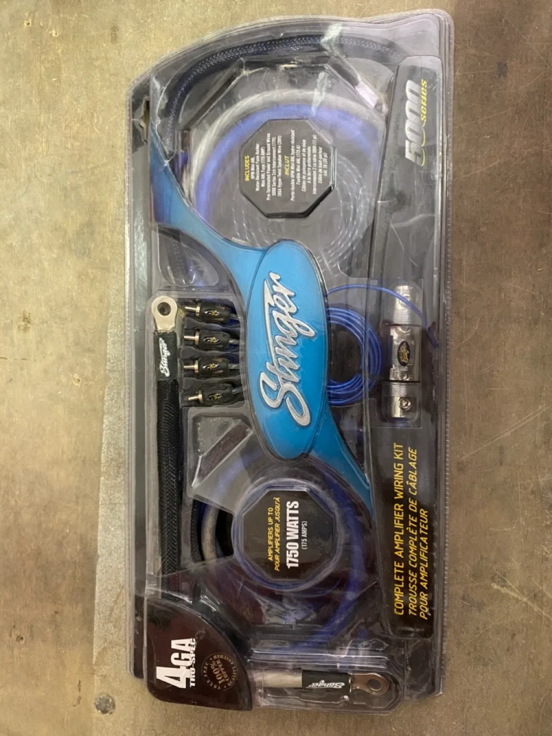 Stinger 5000 Series Amplifier Wiring Kit thumbnail