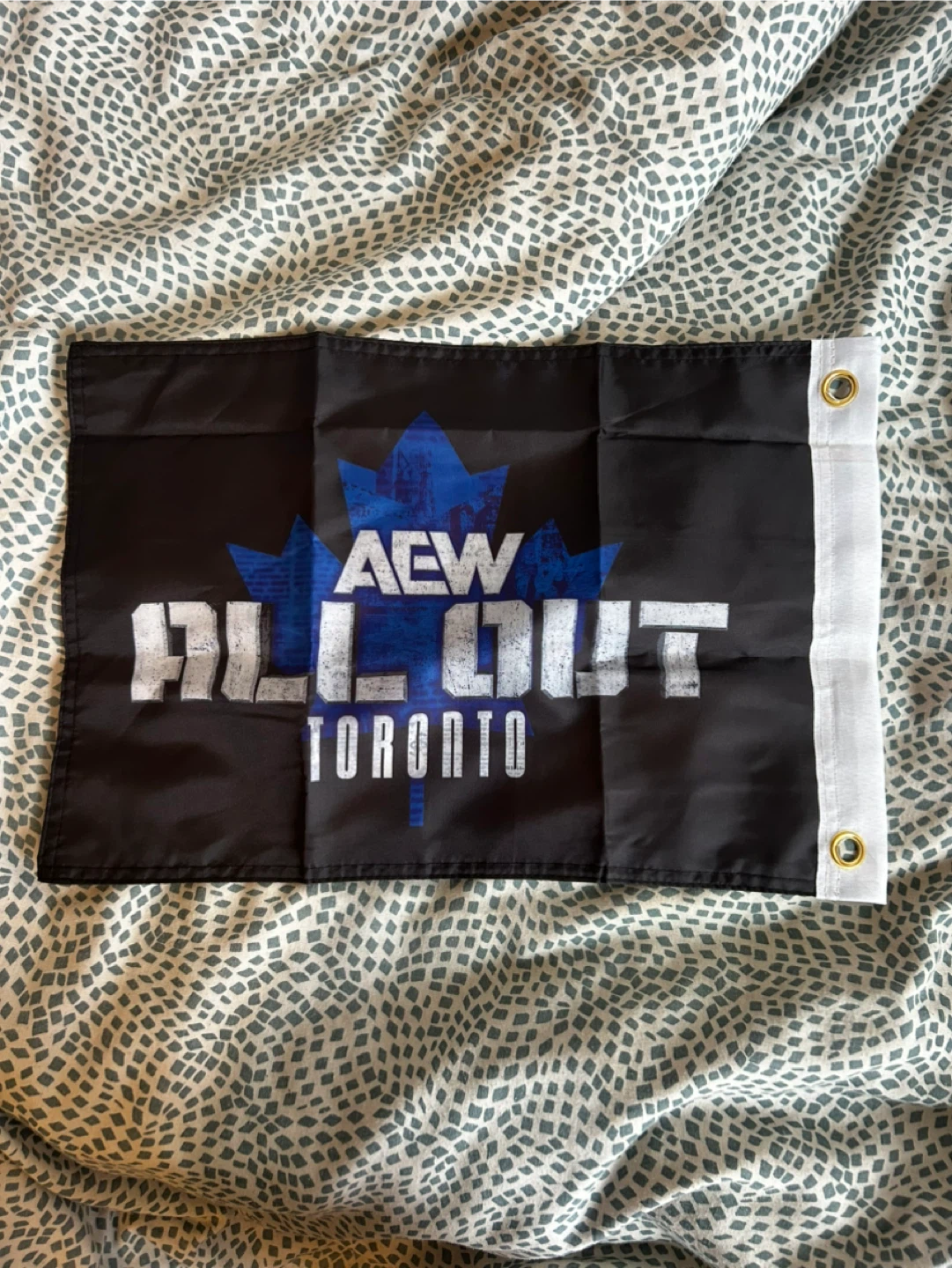 AEW All Out Toronto Flag (Double-Sided) - photo 2