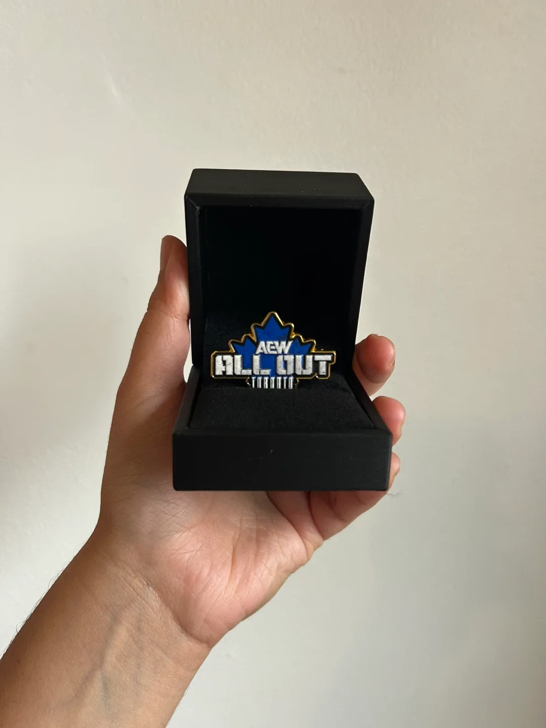 AEW All Out Toronto Enamel Pin thumbnail