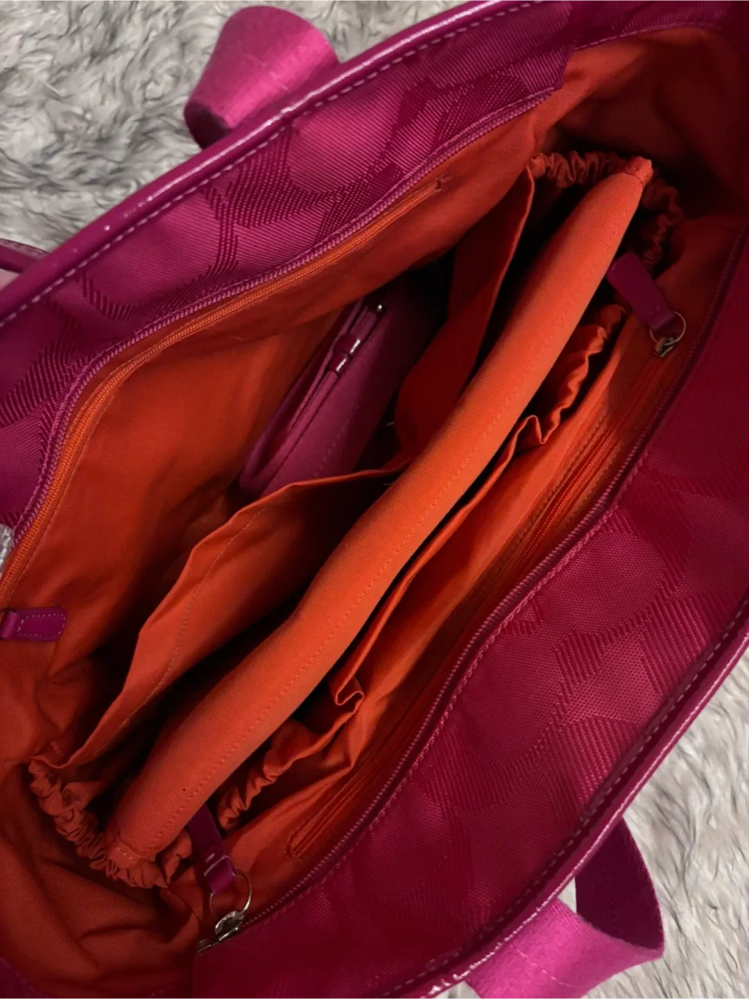 Coach Tote Diaper Bag - Hot Pink image indicator(7)