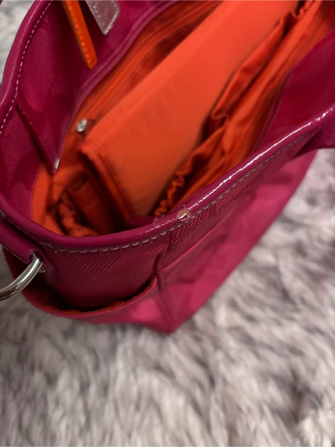 Coach Tote Diaper Bag - Hot Pink image indicator(8)