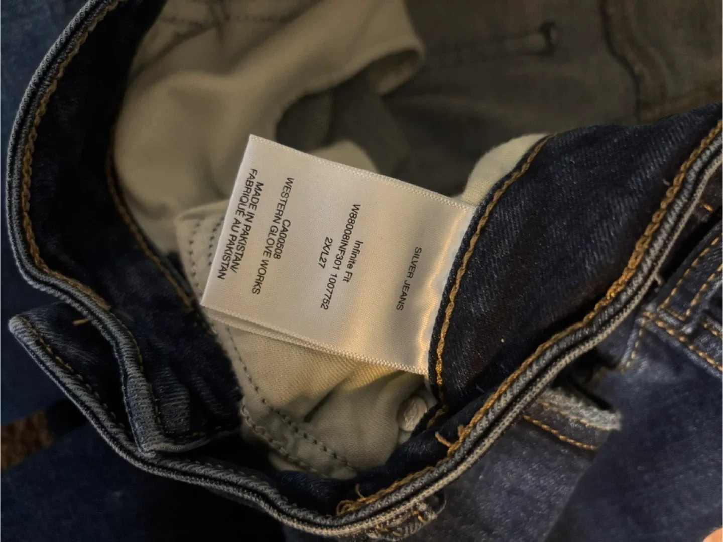 Silver Jeans Co. Infinite Fit 2X/27 image indicator(4)