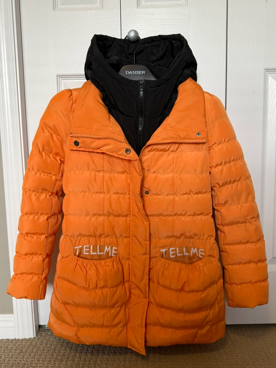 Love Her Brand Orange Puffer Jacket - photo 5