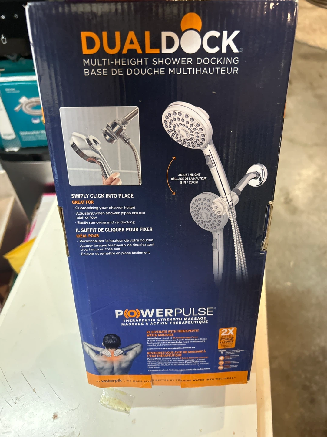 Waterpik DualDock Multi-Height Shower Docking Base - New - photo 2