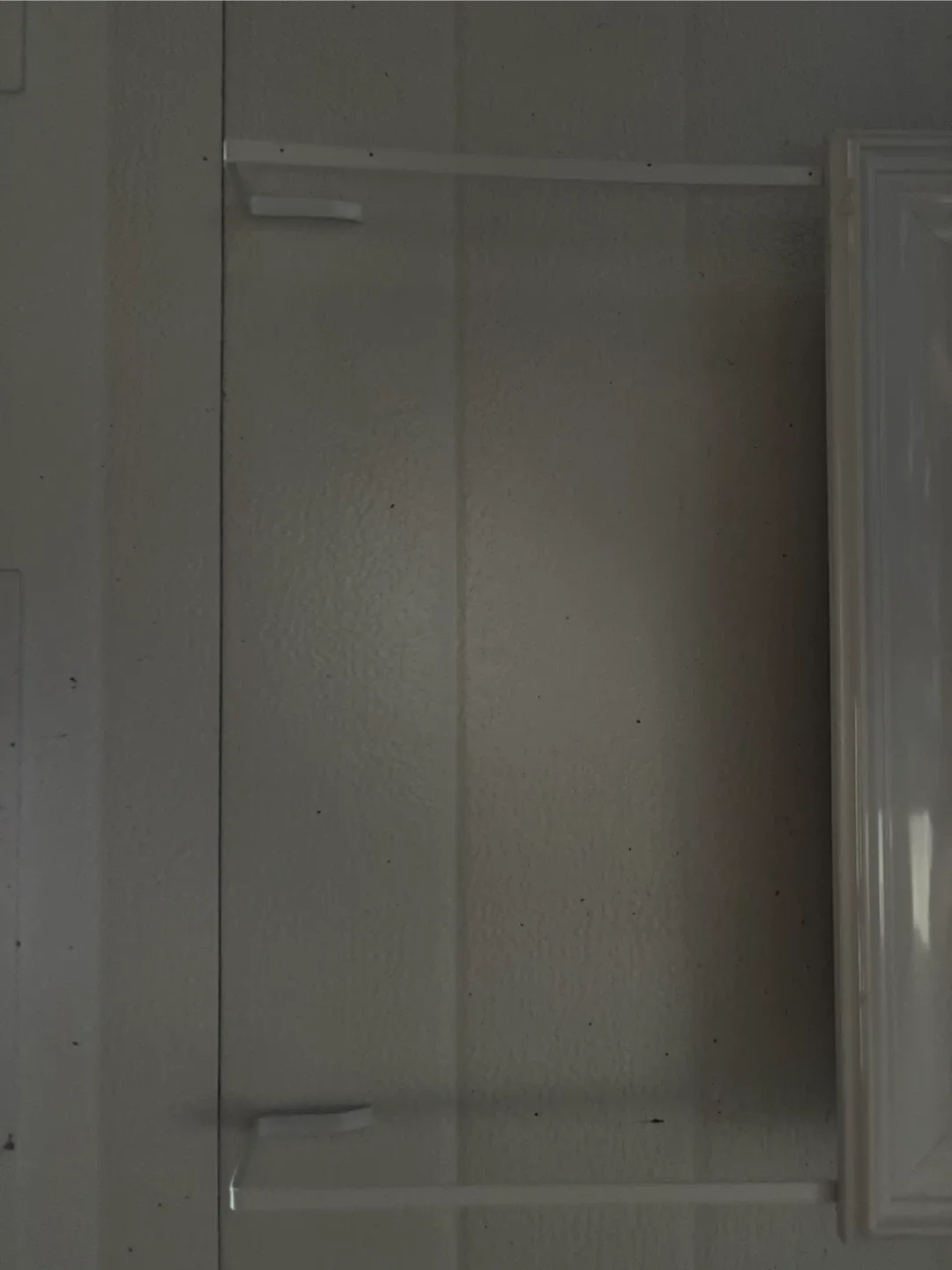 Door hanging White Framed Mirror image indicator(2)