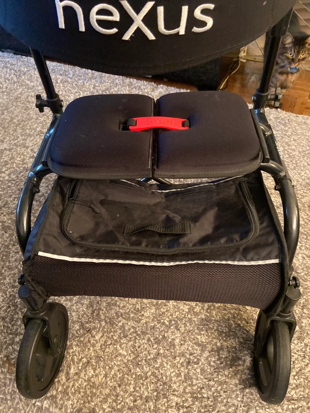 Nexus Walker Rollator with Seat - Black image indicator(2)