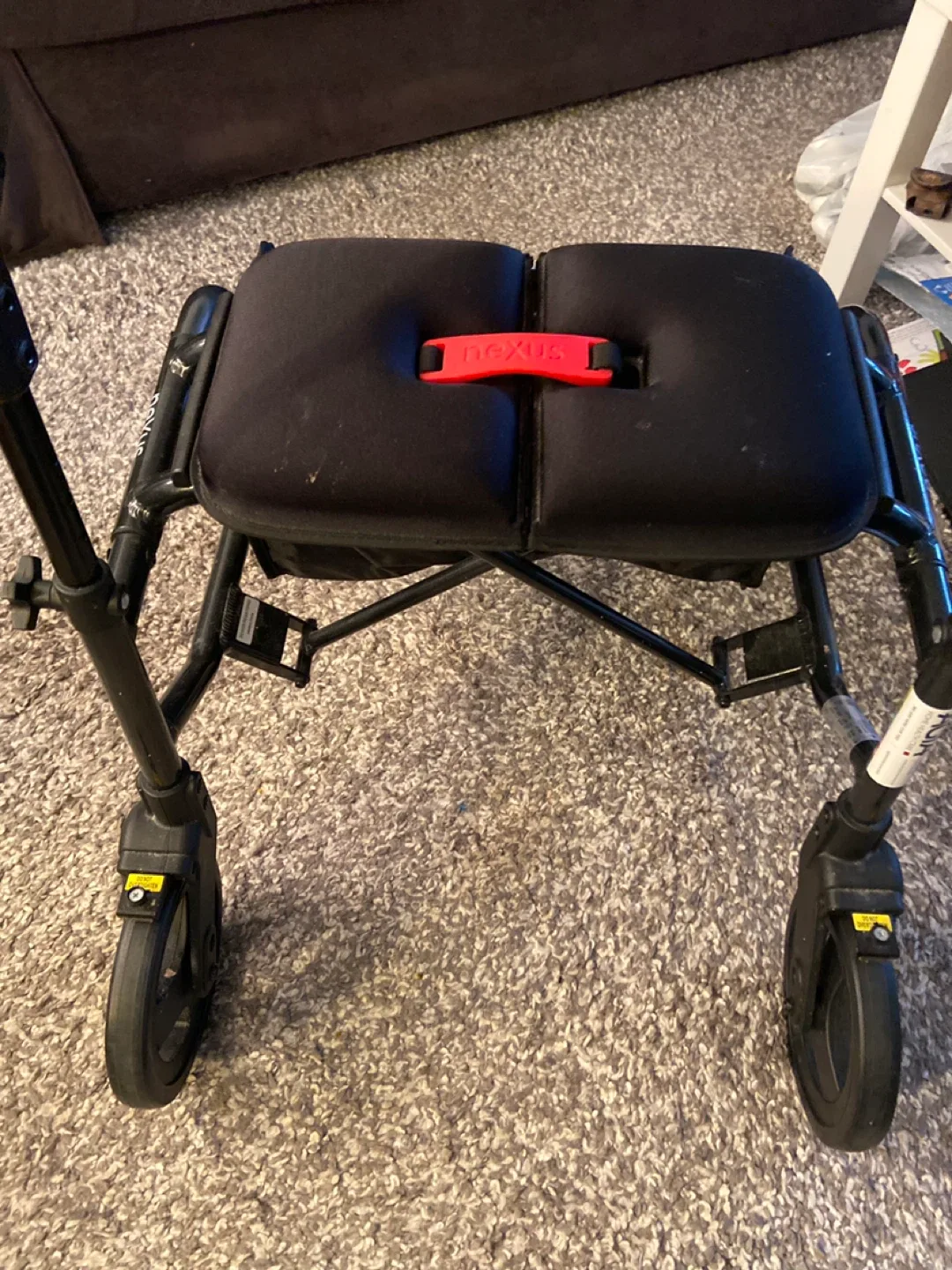 Nexus Walker Rollator with Seat - Black image indicator(4)