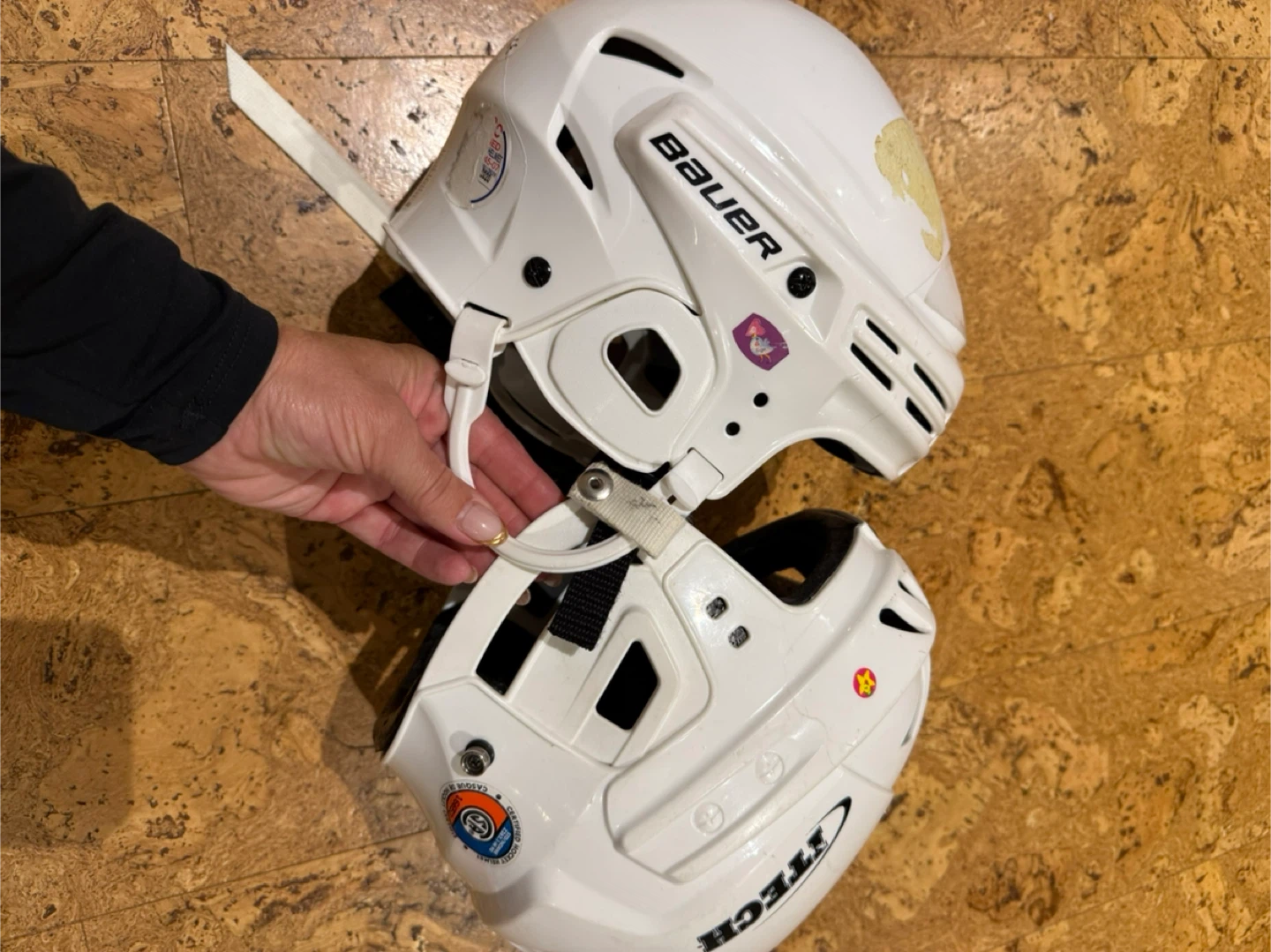 Bauer & Itech Hockey Helmets (kids)